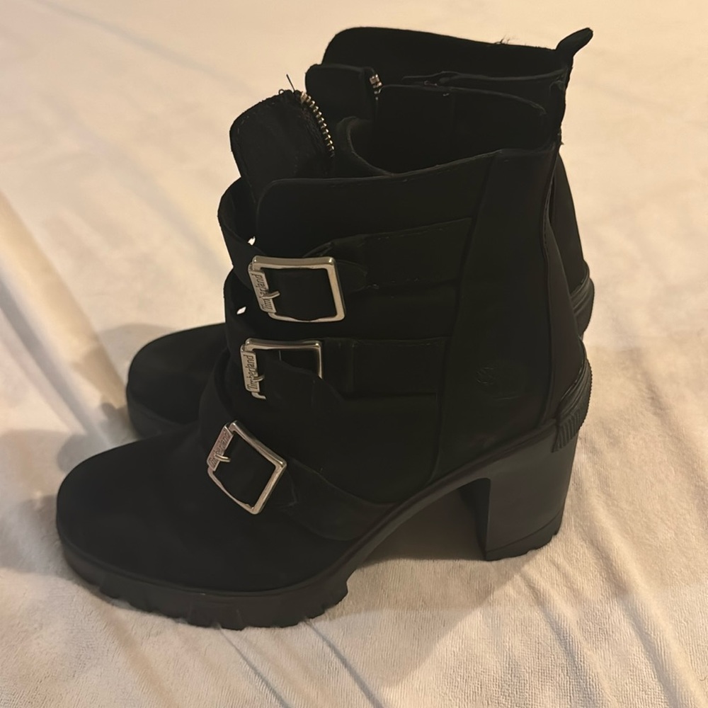 Timberland Lana Point Women’s Moto Heel Boots